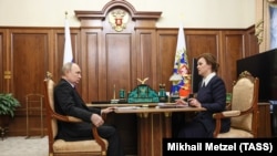 Путин и его двоюродная племянница Анна Цивилева (тетя Дениса Путина)